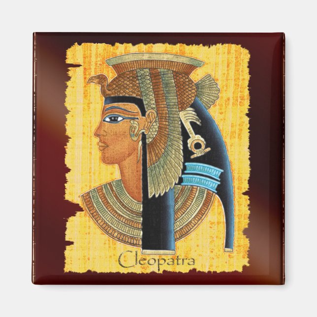 Queen"Cleopatra" Magnets d'art égyptien antique (Devant)