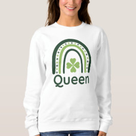 Queen Clover Boho Rainbow Sweatshirt