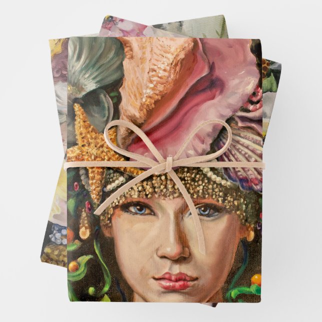 Queen Collection Wrapping Set Geschenkpapier Set (Beispiel)