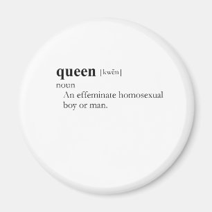 QUEEN (Definition) Magnet