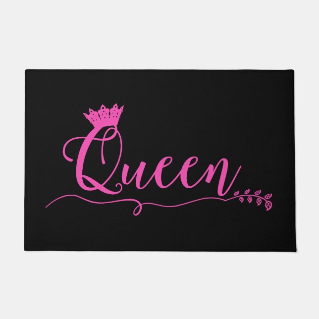 "Queen" Doormat Fußmatte (Vorderseite)