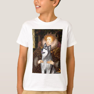 Queen Elizabeth I. Alaskan Malamute T-Shirt