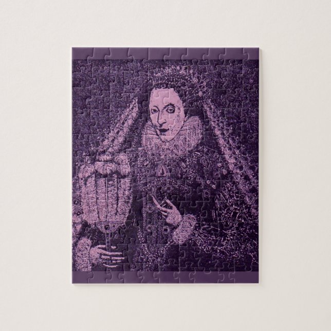 Queen Elizabeth I in lavender (Vertikal)