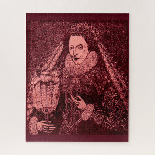 Queen Elizabeth I in pink