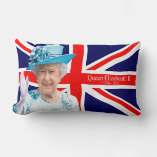 Queen Elizabeth ll Lendenkissen
