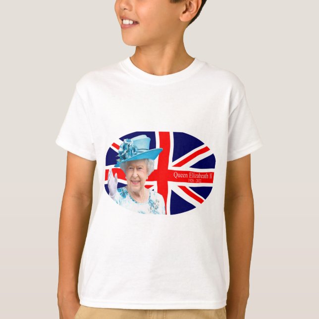Queen Elizabeth ll T-Shirt (Vorderseite)