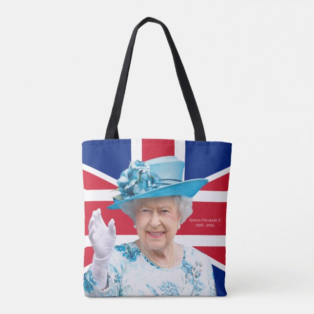 Queen Elizabeth ll Tasche (Rückseite)
