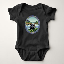 Queen Elizabeth National Park Uganda Baby Strampler