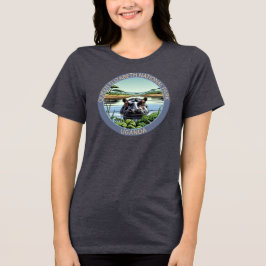 Queen Elizabeth National Park Uganda Tri-Blend Shirt