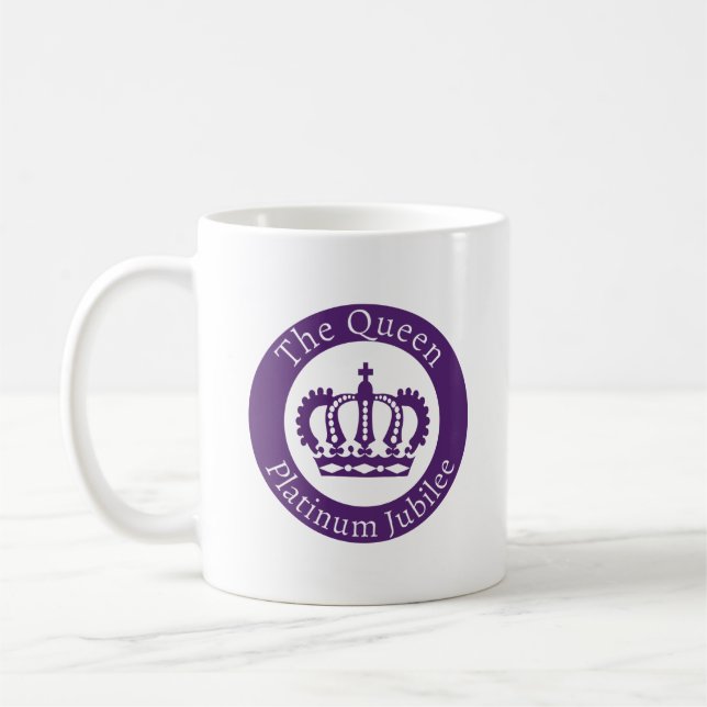 Queen Elizabeth Platinum Jubilee - The Queen Kaffeetasse (Links)