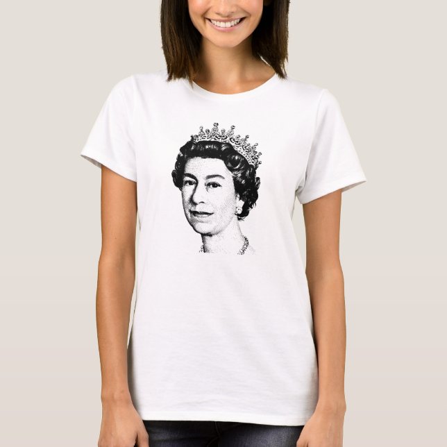   Queen Elizabeth  T-Shirt (Vorderseite)