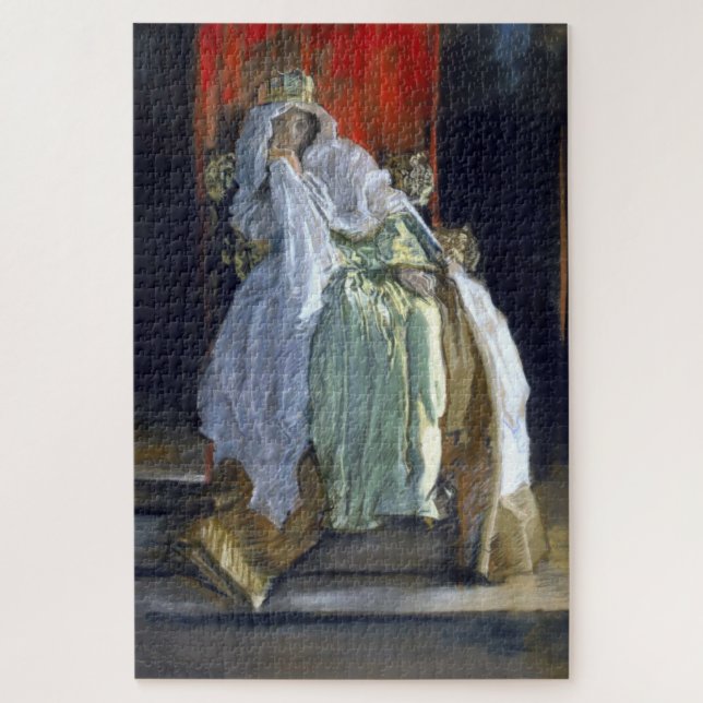 Queen Gertrude (von Edwin Austin Abbey) (Vertikal)