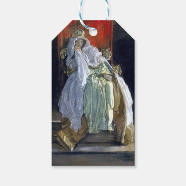 Queen Gertrude (von Edwin Austin Abbey) Geschenkanhänger (Vorderseite)