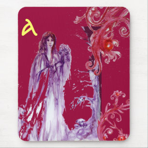 QUEEN GUINEVERE MONOGRAM MOUSEPAD