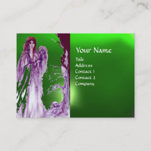 QUEEN GUINEVERE MONOGRAM VISITENKARTE