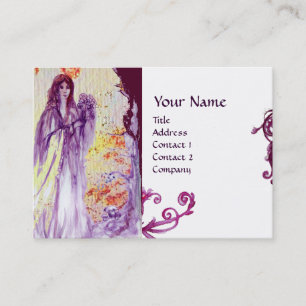 QUEEN GUINEVERE MONOGRAM VISITENKARTE