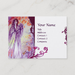 QUEEN GUINEVERE MONOGRAM VISITENKARTE