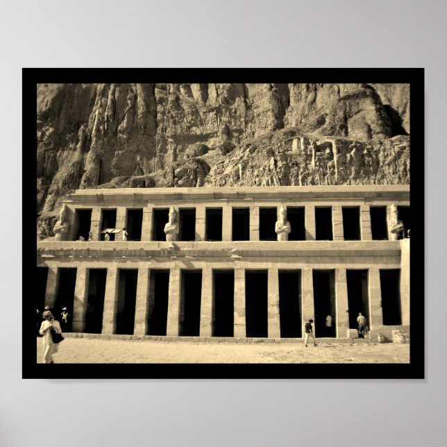 Queen Hatshepsut Temple Poster (Vorne)