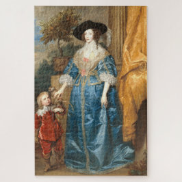 Queen Henrietta Maria, van Dyck Art Jigsaw Puzzle