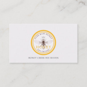 Queen Honey Bee Business Card Visitenkarte