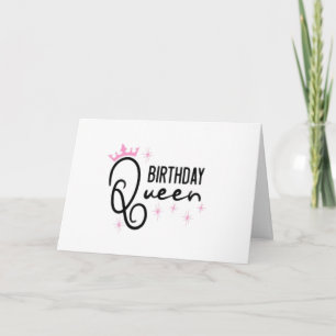 *QUEEN* IHR GEBURTSTAG - MACHEN SIE ES BESONDERS KARTE