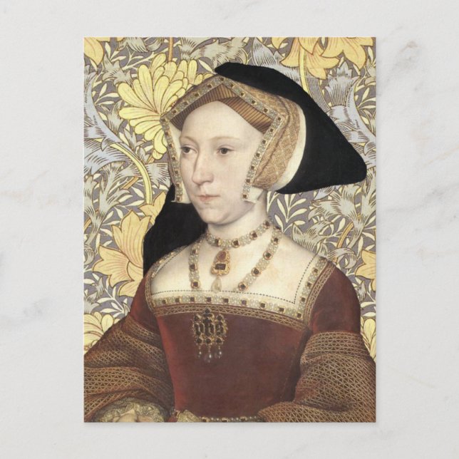Queen Jane Seymour - Portrait Postcard Postkarte (Vorderseite)