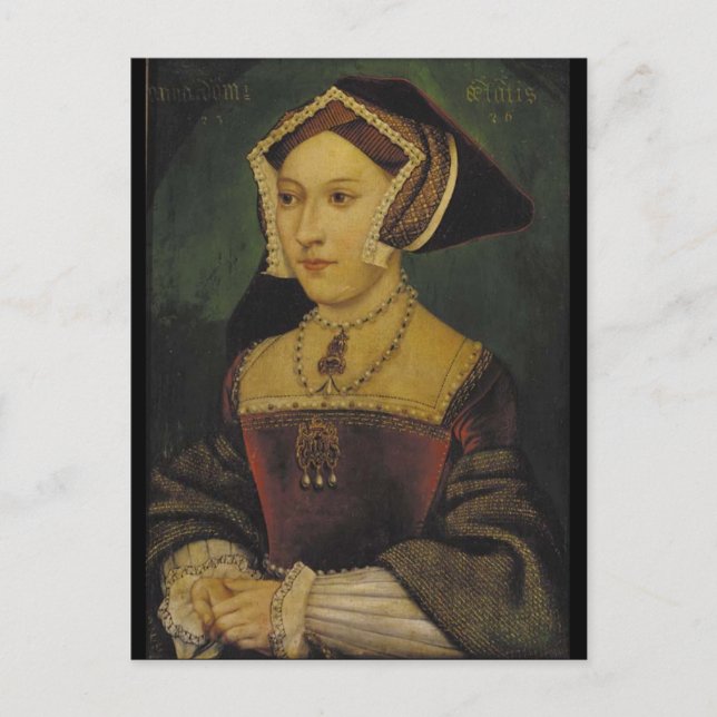 Queen Jane Seymour Postkarte (Vorderseite)