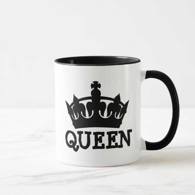 QUEEN KAFFEE MUGS TASSE (Rechts)