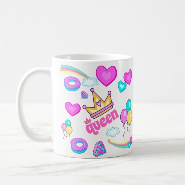 QUEEN KAFFEETASSE (Links)