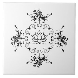Queen Lotus Fliese