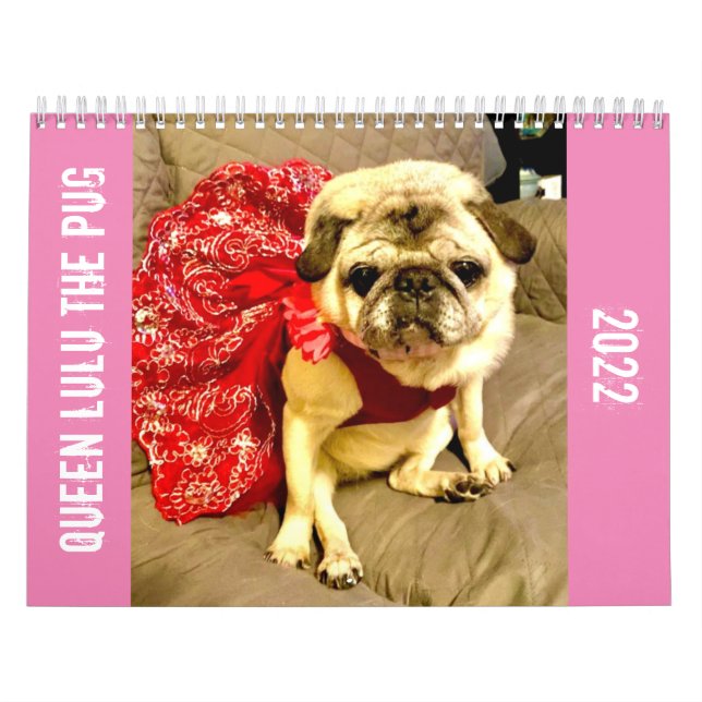 Queen Lulu le calendrier Carlin 2022 (Protection)