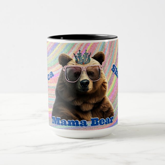 Queen Mama Bear Tasse (Zentrum)