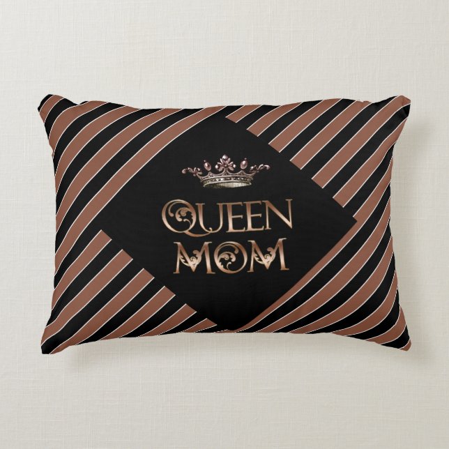 Queen Mama Throw Kissen (Vorderseite)