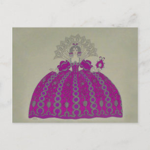 Queen Marie Antoinette ~ Carte postale / Invitatio