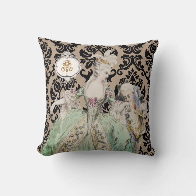Queen Marie Antoinette CHANGE FARBE - Kissen (Vorderseite)