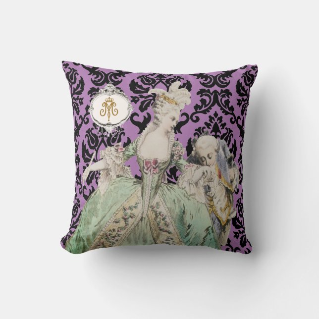 Queen Marie Antoinette CHANGE FARBE - Kissen (Vorderseite)