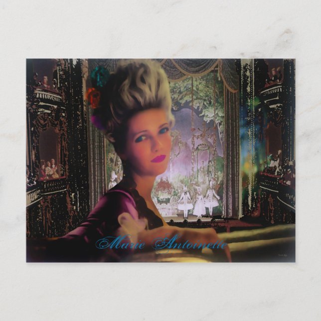 Queen Marie Antoinette II ~ Postcard Postkarte (Vorderseite)