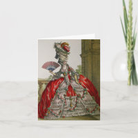 Queen Marie Antoinette ~ Karte / Einladungen