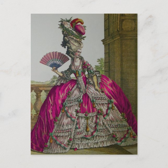 Queen Marie Antoinette ~ Postcard / Einladungen (Vorderseite)