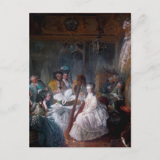 Queen Marie Antoinette ~ Postcard France Diva Postkarte (Vorderseite)