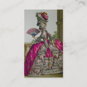 Queen Marie Antoinette ~ Visitenkarte