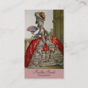 Queen Marie Antoinette ~ Visitenkarte