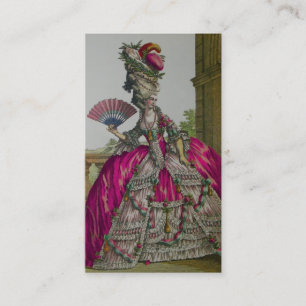 Queen Marie Antoinette ~ Visitenkarte