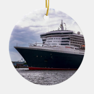 Queen Mary II in Hamburg-Hafen Keramikornament