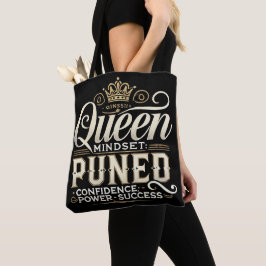 Queen Mindset – Tuned for Confidence Tote Tasche