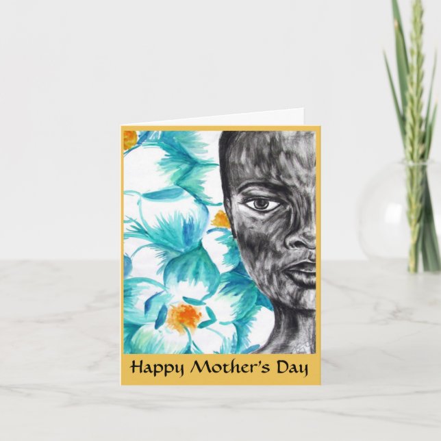 Queen Mother's Day Card von Alicia L. McDaniel Karte (Vorderseite)