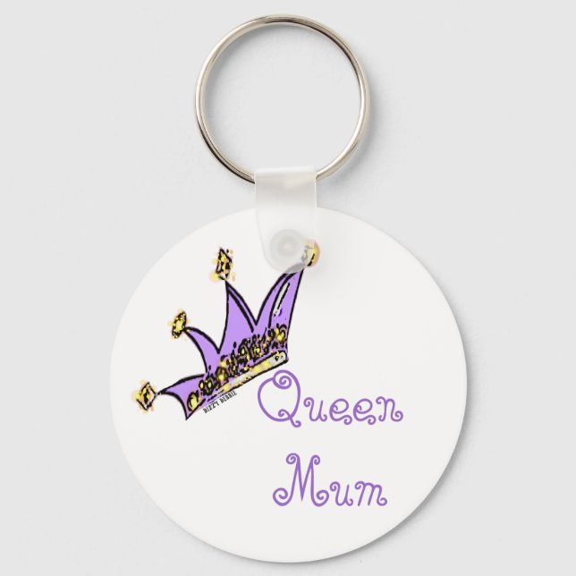 Queen Mum Schlüsselanhänger (Vorderseite)