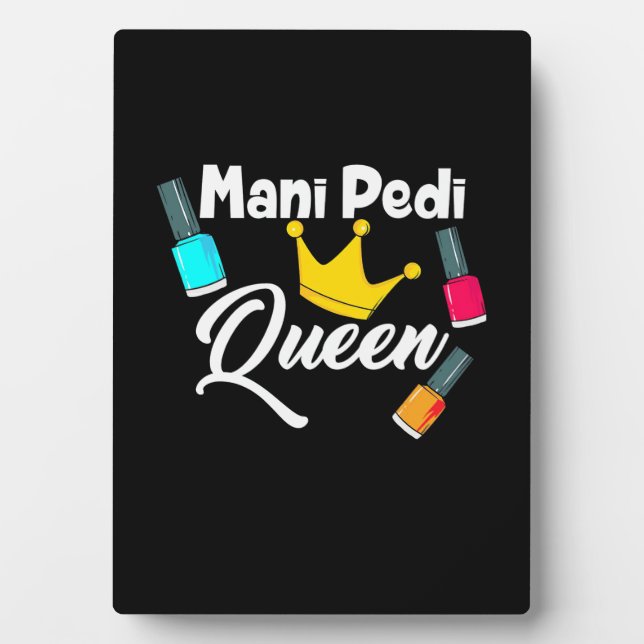 Queen Nail Artist Fotoplatte (Vorderseite)