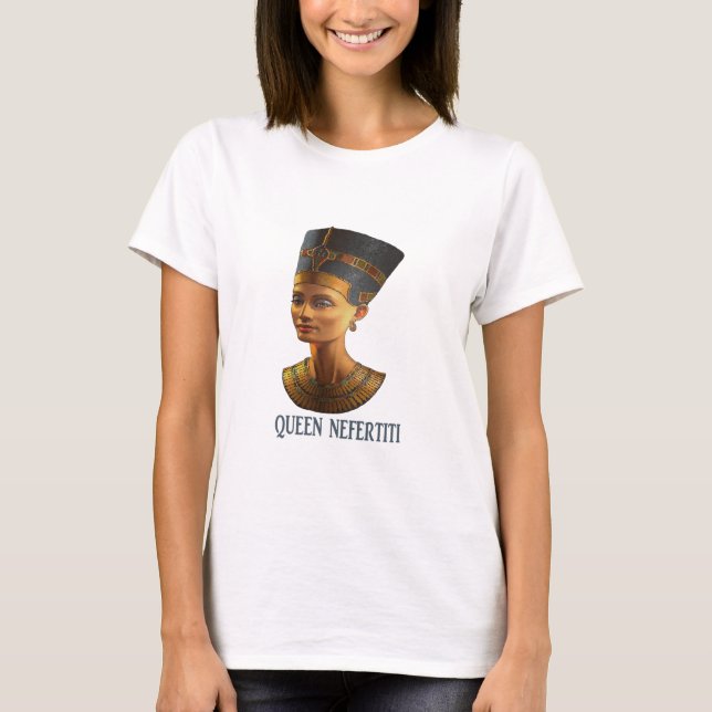 Queen Nefertiti Antikes Geschenkdesign T-Shirt (Vorderseite)