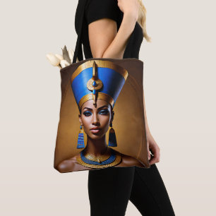 "Queen Nefertiti" Schöne antike afrikanische König Tasche